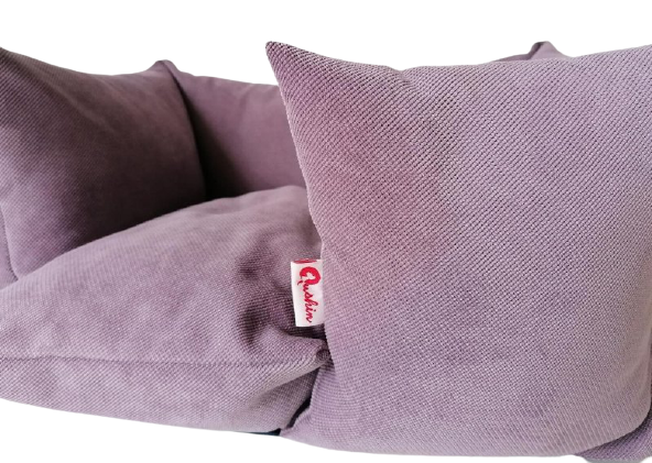 Hundebett Sofa - handgefertigt - Lilac