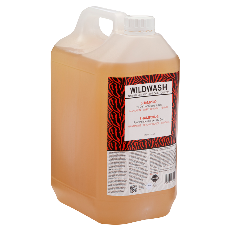 Wild Wash Dark & Greasy Shampoo für dunkles Fell