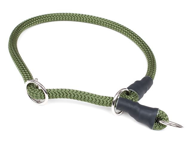 Halsband rund olive