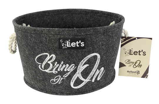 Hundespielzeugkiste - Let's Stuff It Bring it On Anthrazit