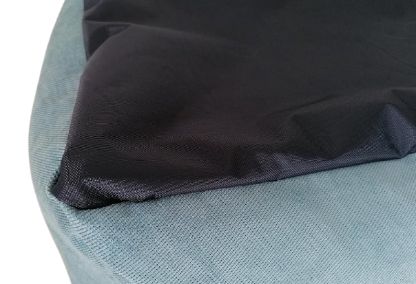 Hundebett Sofa - handgefertigt - türkis